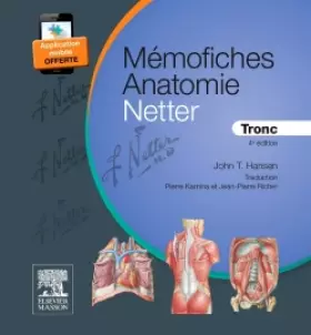 Couverture du produit · Mémofiches Anatomie Netter - Tronc