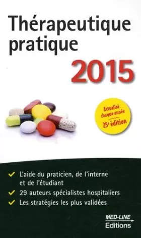 Couverture du produit · Thérapeutique pratique 2015