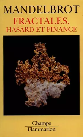 Couverture du produit · Fractales, hasard et finance, 1959-1997