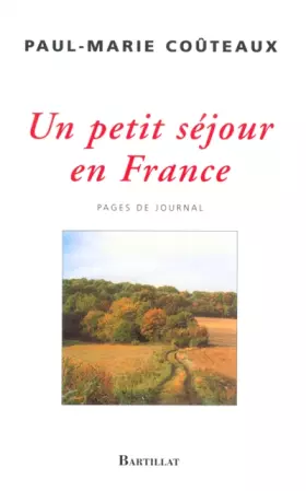 Couverture du produit · Un petit séjour en France : Pages de journal