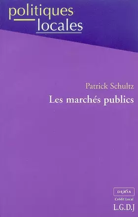 Couverture du produit · Les marchés publics