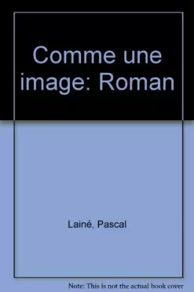 Couverture du produit · Comme une image