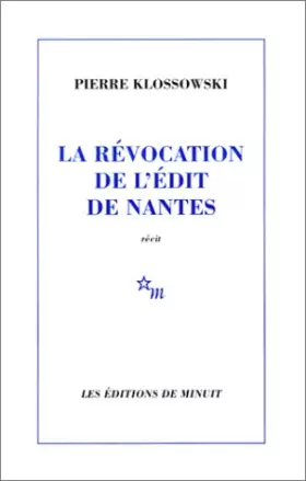 Couverture du produit · La révocation de l'Edit de Nantes