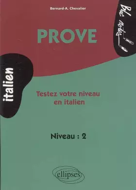 Couverture du produit · Prove : Testez votre niveau en italien niveau 2