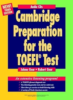 Couverture du produit · Cambridge Preparation for the TOEFL® Test Audio CDs