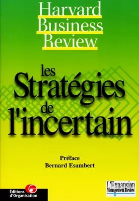 Couverture du produit · Les Stratégies de l'incertain