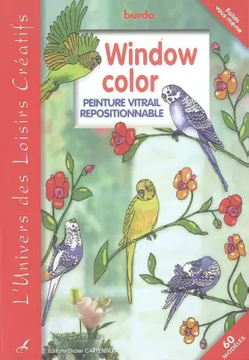 Couverture du produit · Window color : Peinture vitrail repositionnable