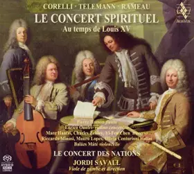 Couverture du produit · Le Concert Spirituel - Au temps de Louis XV