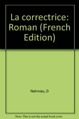 Couverture du produit · La correctrice