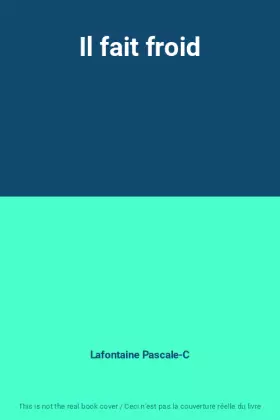 Couverture du produit · Il fait froid