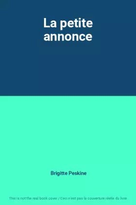 Couverture du produit · La petite annonce