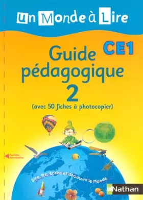 Couverture du produit · Un Monde à lire CE1