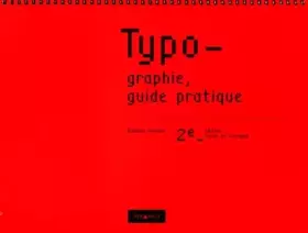Couverture du produit · Typographie, guide pratique