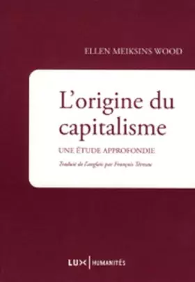 Couverture du produit · L'origine du capitalisme: Une étude approfondie