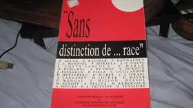 Couverture du produit · Sans distinction de-- race