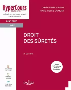 Couverture du produit · Droit des sûretés 8ed
