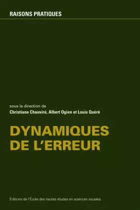 Couverture du produit · Dynamiques de l'erreur