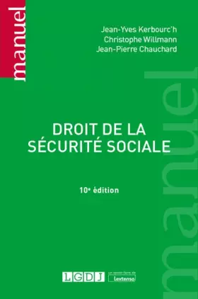 Couverture du produit · Droit de la sécurité sociale (2022)