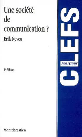 Couverture du produit · Une société de communication ?
