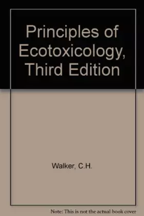Couverture du produit · Principles of Ecotoxicology