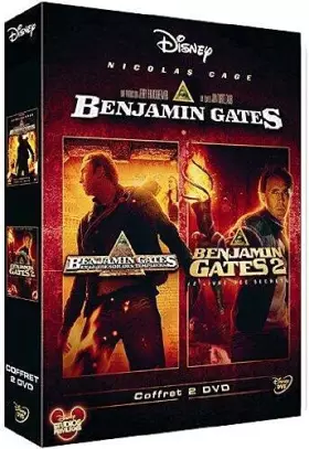 Couverture du produit · Benjamin Gates et le trésor des templiers + Benjamin Gates 2 : le livre des secrets - coffret 2 DVD