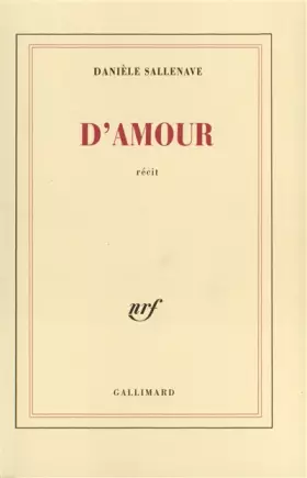 Couverture du produit · D'amour