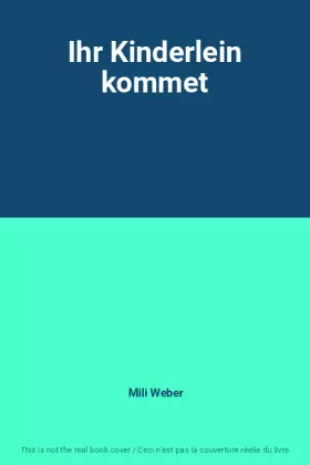 Couverture du produit · Ihr Kinderlein kommet