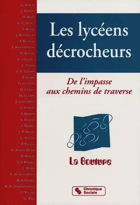 Couverture du produit · Les lycéens décrocheurs