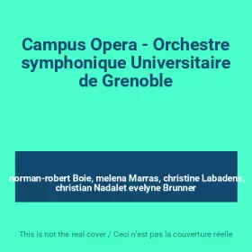 Couverture du produit · Campus Opera - Orchestre symphonique Universitaire de Grenoble