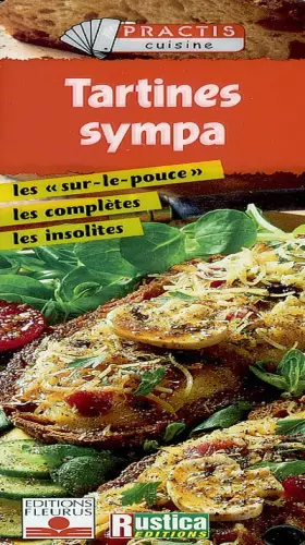 Couverture du produit · Tartines sympas : Les Sur-le-pouce, les composées, les insolites