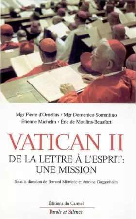 Couverture du produit · Vatican II : de la lettre à l'esprit, une mission