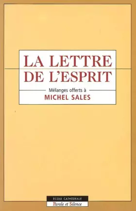 Couverture du produit · Lettre de l'esprit