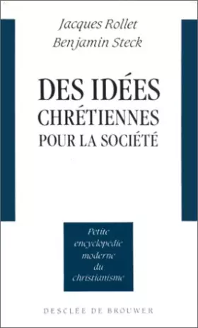 Couverture du produit · Des idées chrétiennes pour la société