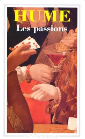 Couverture du produit · Traité de la nature humaine Tome 2 : Dissertation sur les passions