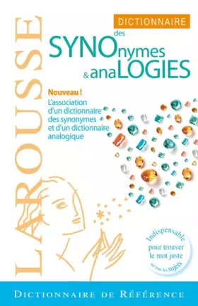 Couverture du produit · Dictionnaire des synonymes et analogies