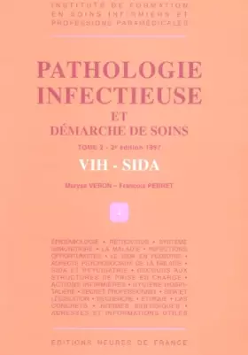 Couverture du produit · Pathologie infectieuse et démarche de soins sida t.2