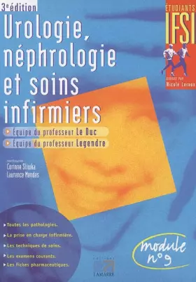 Couverture du produit · Urologie, néphrologie et soins infirmiers