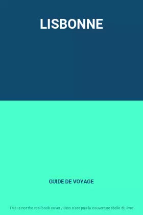 Couverture du produit · LISBONNE