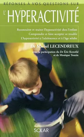 Couverture du produit · L'hyperactivité