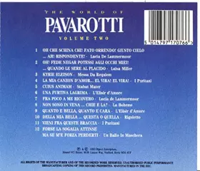 Couverture du produit · The World of Pavorotti Vol.2 [UK Import]