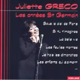 Couverture du produit · LES ANNÉES SAINT GERMAIN - Juliette Gréco - CD Album