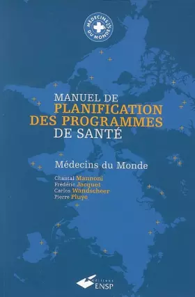 Couverture du produit · Manuel de planification des programmes de santé: Médecins du monde