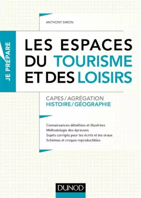 Couverture du produit · Les espaces du tourisme et des loisirs - Capes et Agrégation - Histoire-Géographie: Capes et Agrégation - Histoire-Géographie