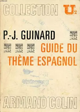 Couverture du produit · GUIDE DU THEME ESPAGNOL