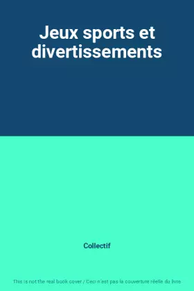 Couverture du produit · Jeux sports et divertissements