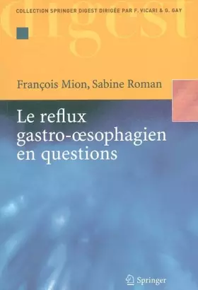 Couverture du produit · Le reflux gastro-oesophagien en questions