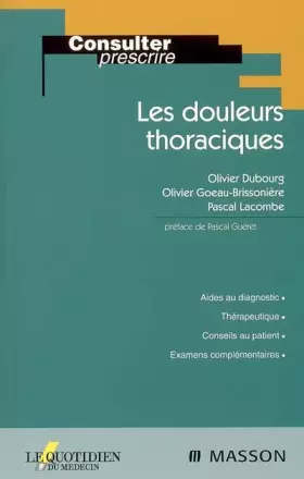 Couverture du produit · Les douleurs thoraciques