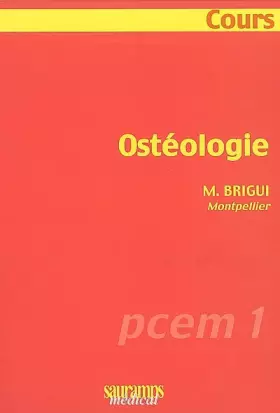 Couverture du produit · Ostéologie