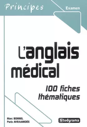 Couverture du produit · L'anglais médical