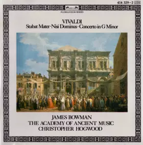 Couverture du produit · Stabat Mater • Nisi Dominus • Concerto In G Minor